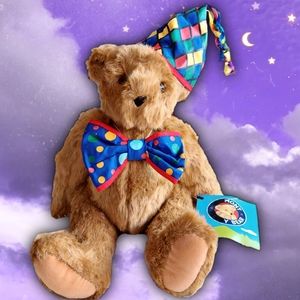 Vintage Vermont Jointed Clown Teddybear